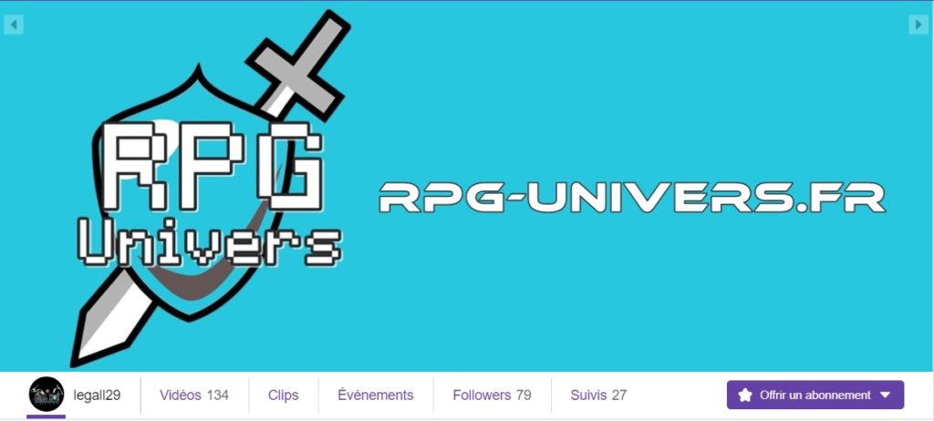Twitch rpg univers